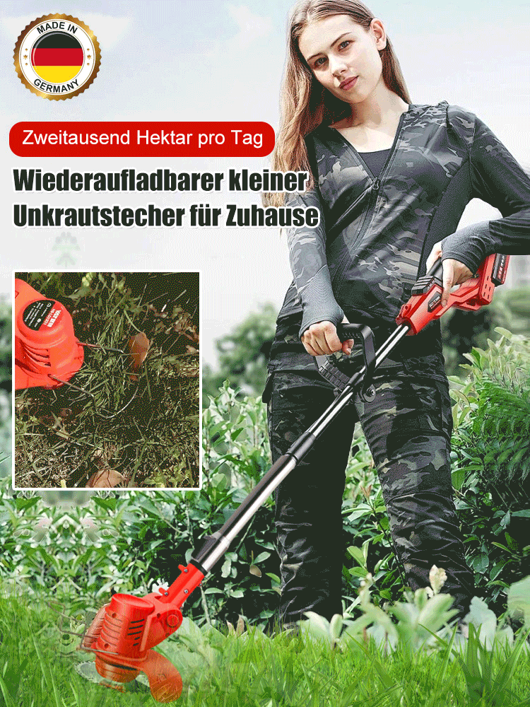 [Zweitausend Hektar pro Tag] Kleines Unkrautbekämpfungsmittel für den Hausgebrauch.