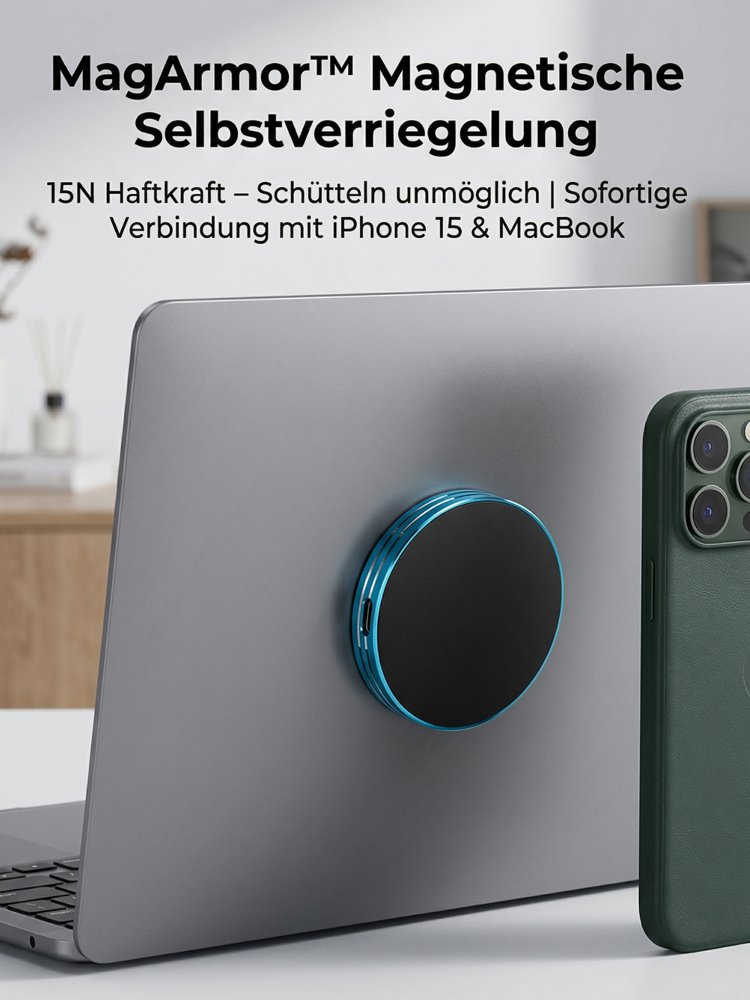 C Magnetisches USB-C Portable SSD mit Anti-Verlust Funktion