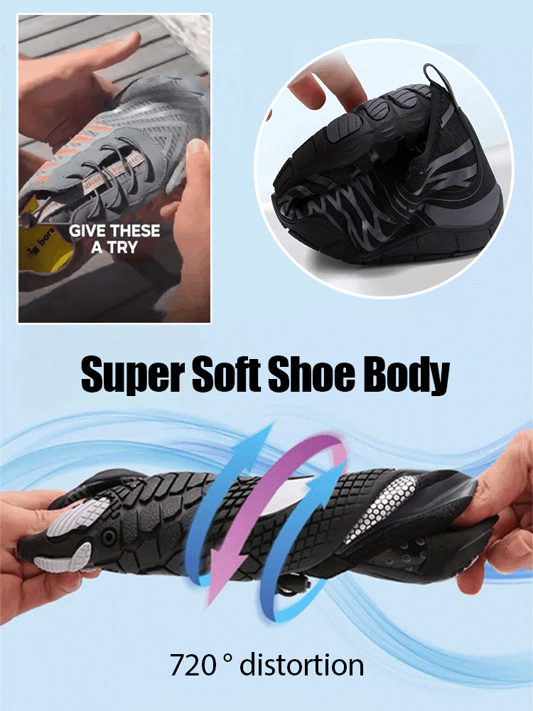 "Relieve Foot Pressure in 1 Second" Full Sole Water Hiking Outdoor Shoes