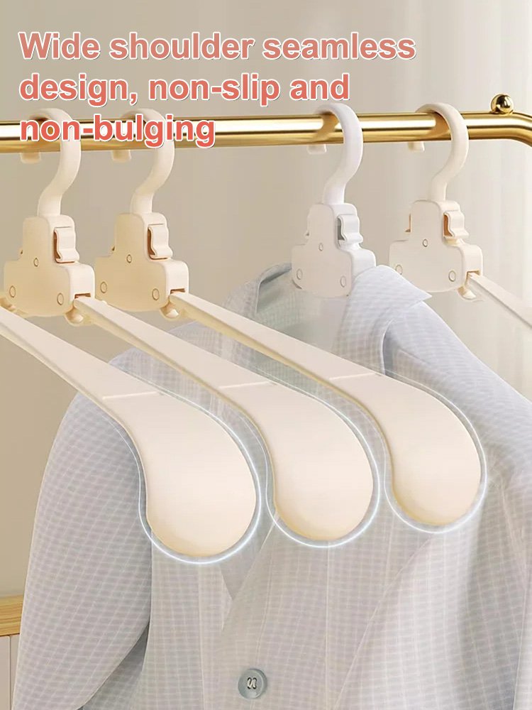 Automatic magic folding hanger