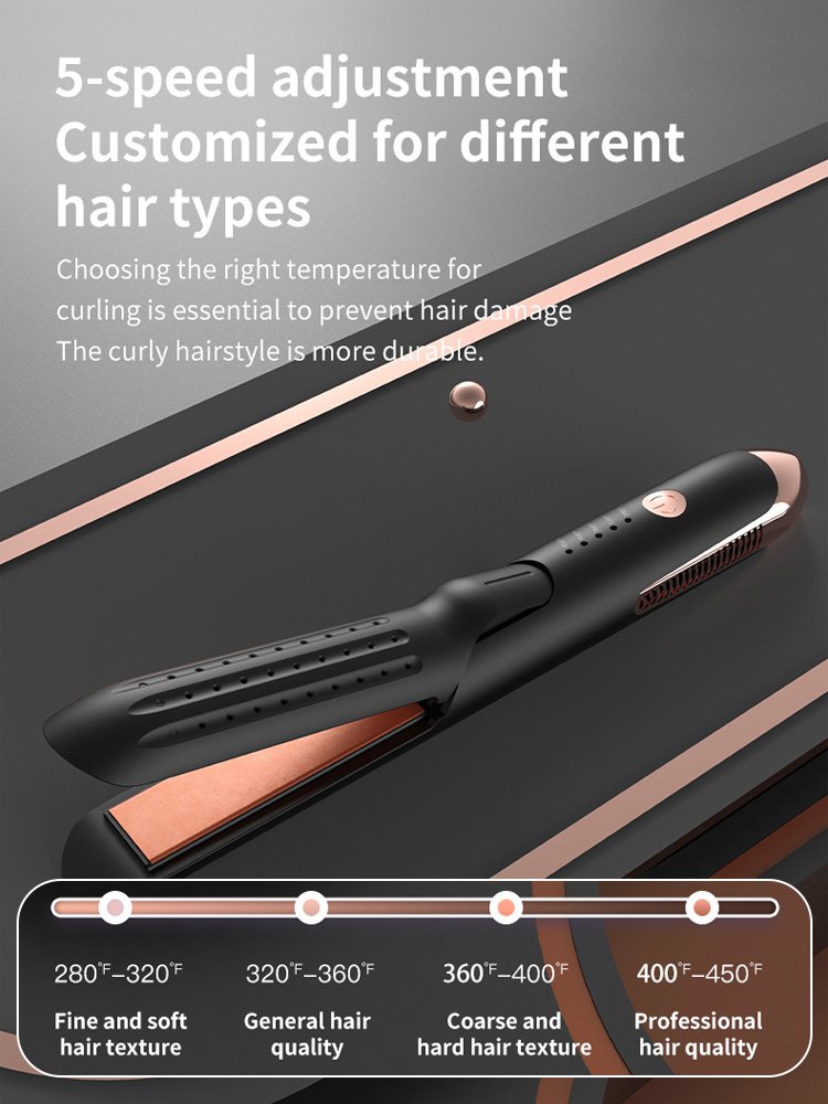 Cool setting cold wind curling iron