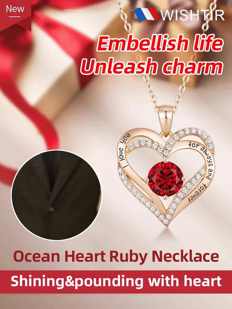 Heart of the Sea Ruby Chain