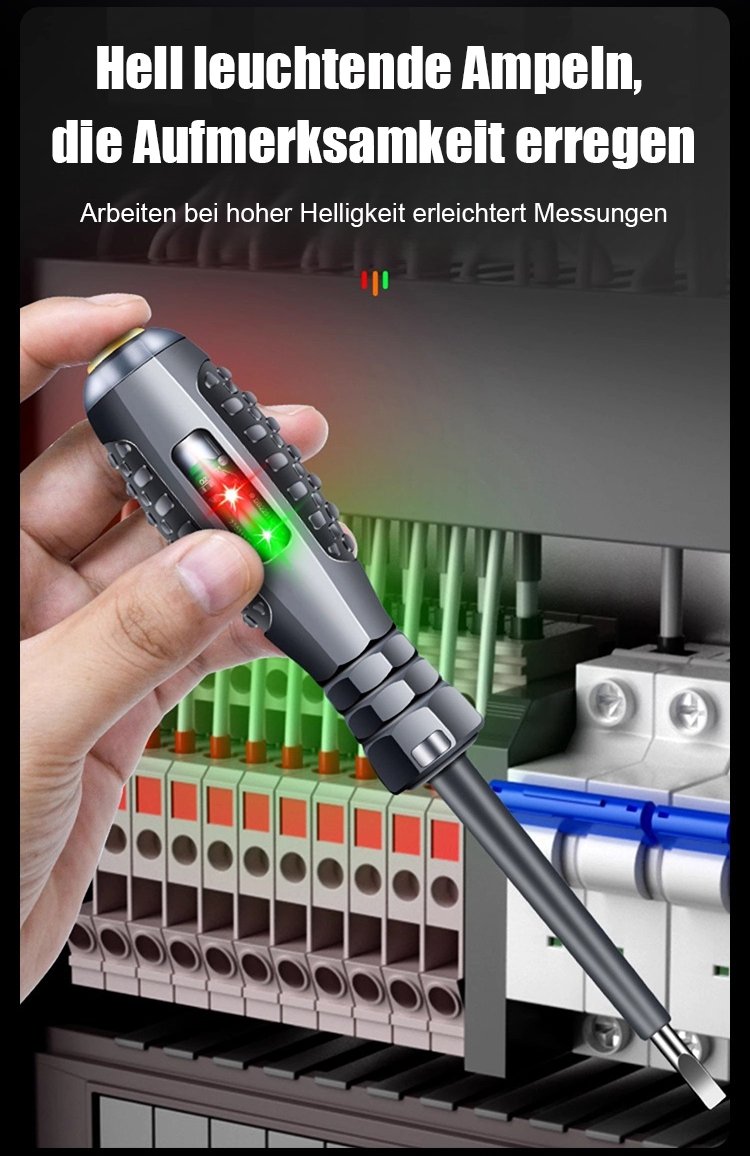 Multifunktionaler Schraubendreher mit LED-Licht