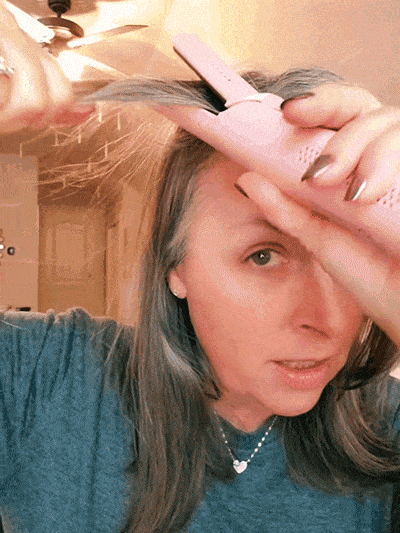 Cool setting cold wind curling iron