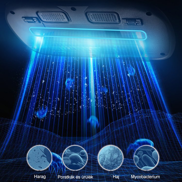 【Mély atka tisztítás】Ultraibolya sterilizálás vezeték nélküli atka eltávolító