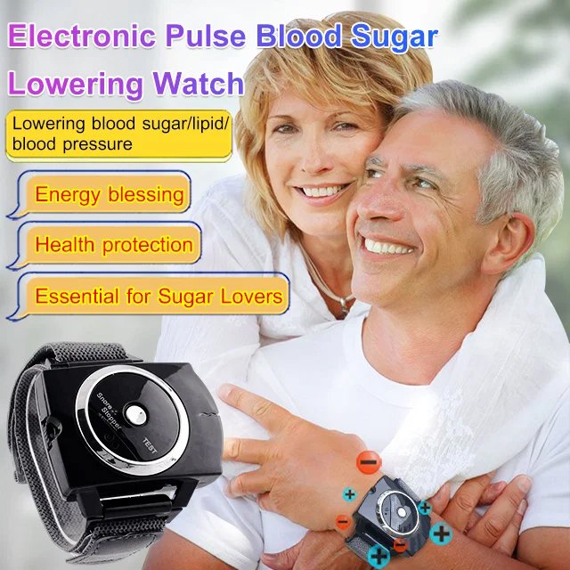 Electronic Pulse Blood Sugar Lowering Watch