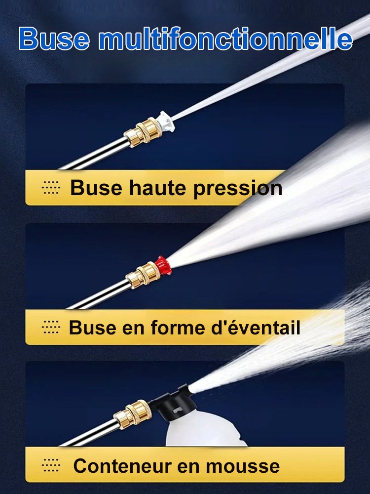 Machine de nettoyage au lithium sans fil