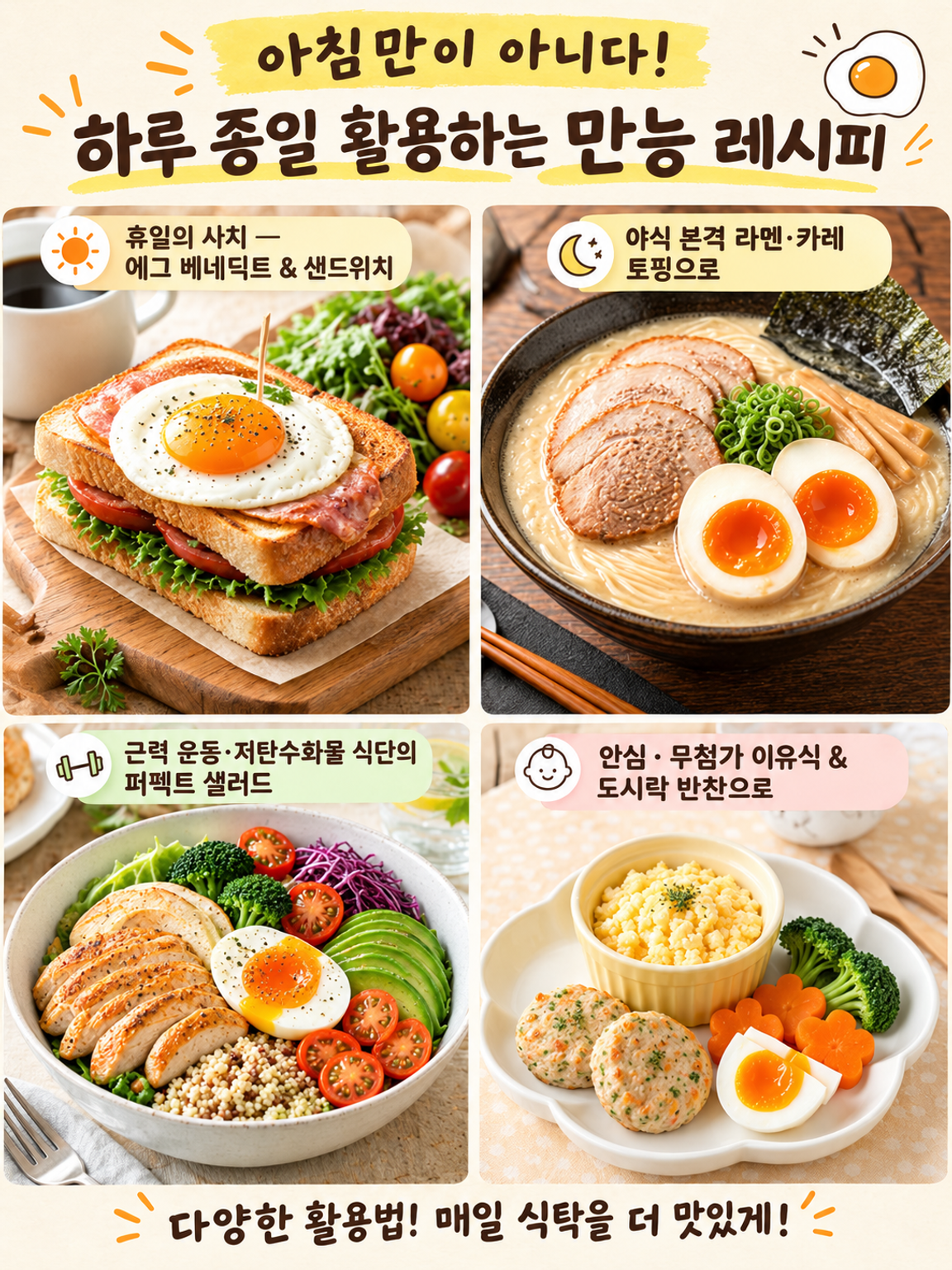 【실패 없는 미쉐린급】전자레인지 내열 이중 계란찜 용기