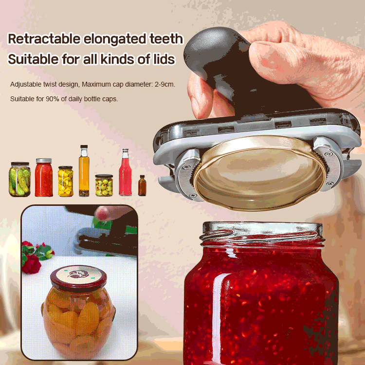 Labor-saving can opener