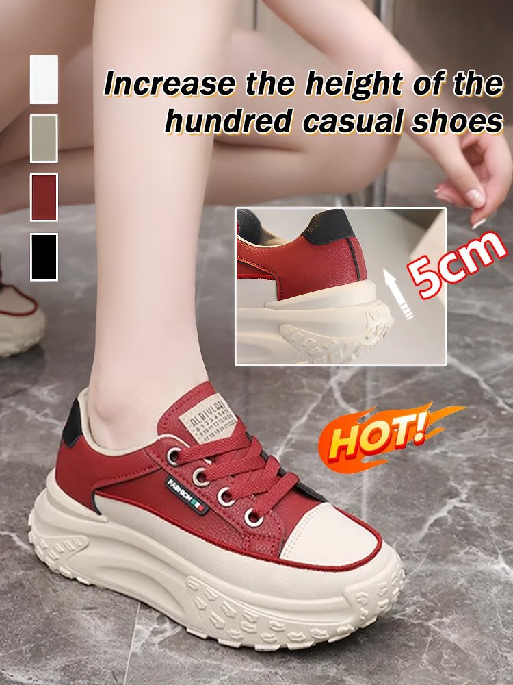 Spring and Autumn Breathable Higher Hundred Casual Shoes
