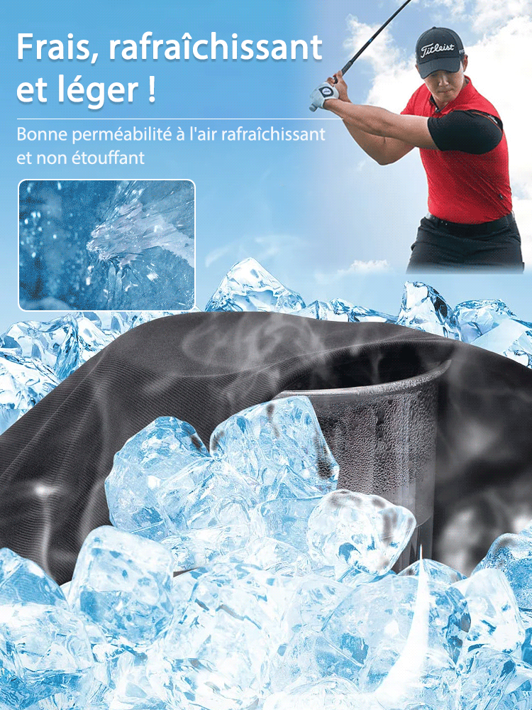 Pantalon décontracté pour hommes en soie glacée