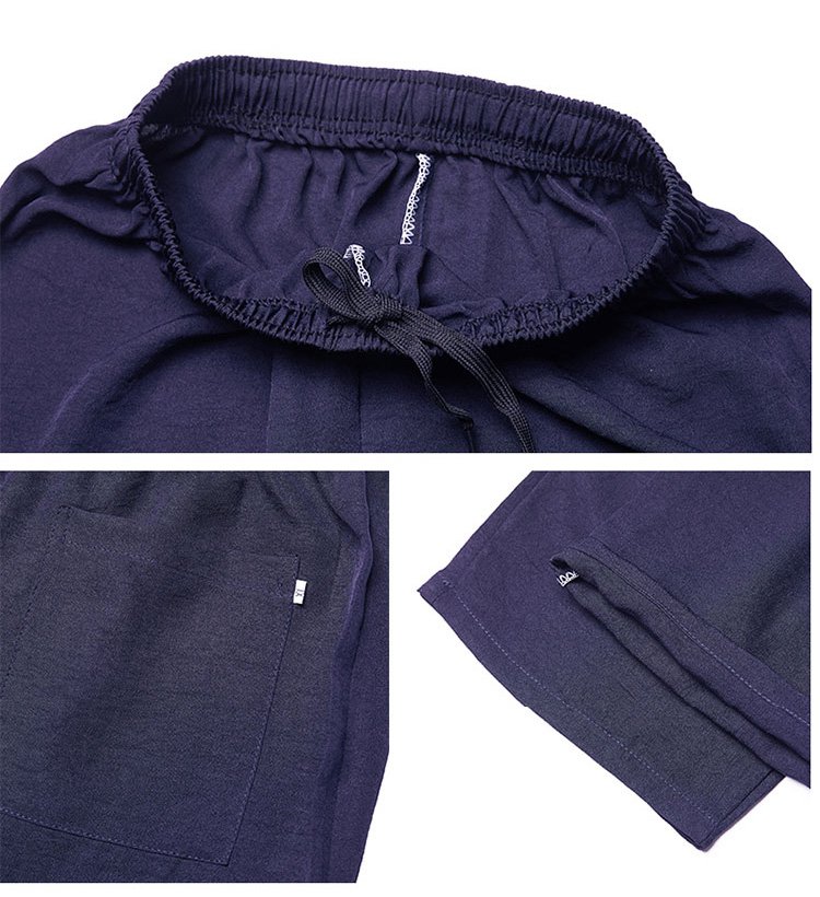 リラックススタイルの綿麻レディースセット