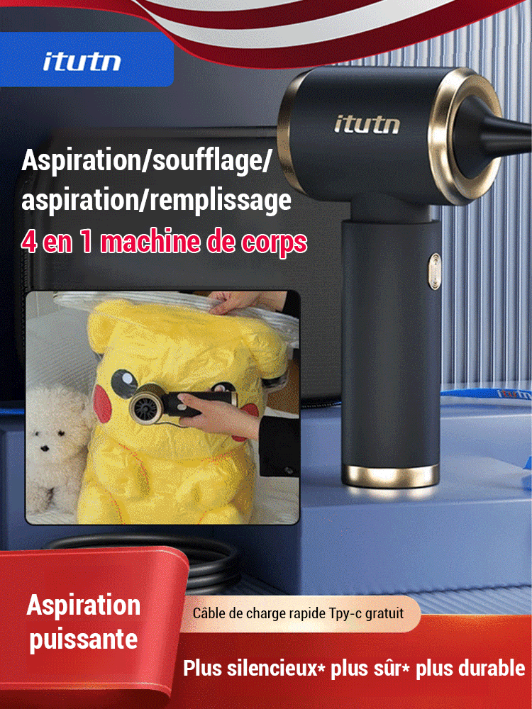 Les États-Unis développent l'aspirateur sans fil Itutn.