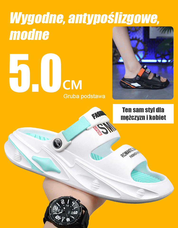 Sandały Para 2024 Letnie buty z dziurami