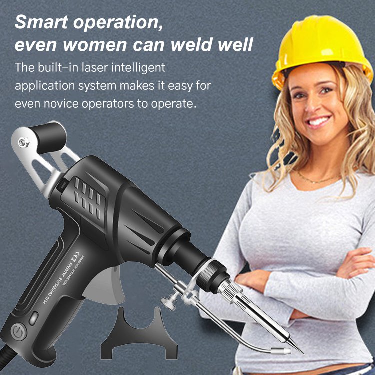 Internally heated industrial welding tools