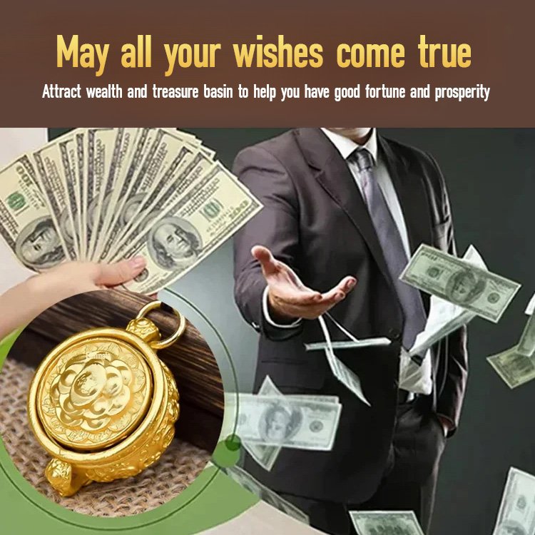 【Attracting Wealth and Treasure】Zodiac Cornucopia Keychain