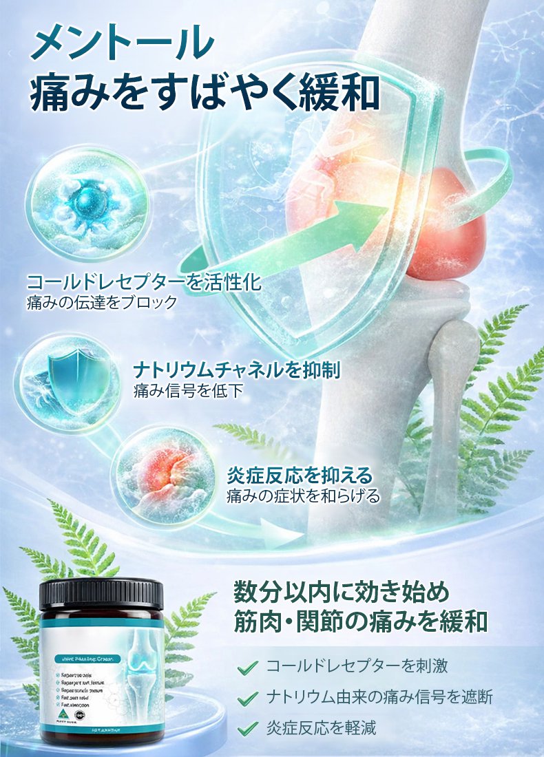 関節ケアクリーム