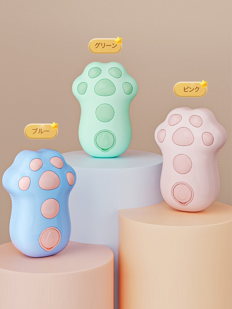 ミスト機能付きペット用ブラシ