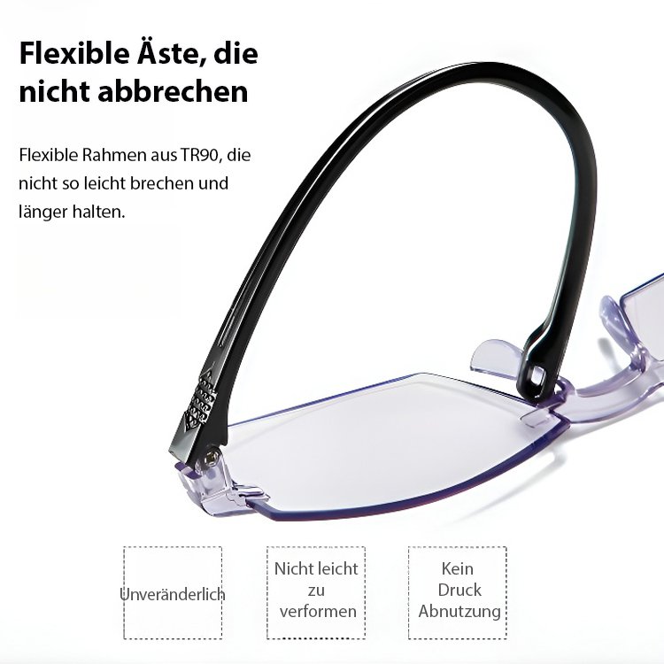 Intelligente Zoom-Brille gegen Blaulicht und Presbyopie