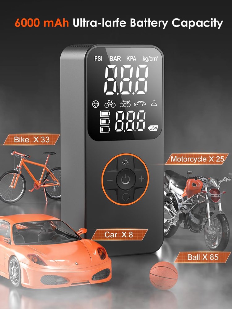 Portable Mini Digital Air Pump