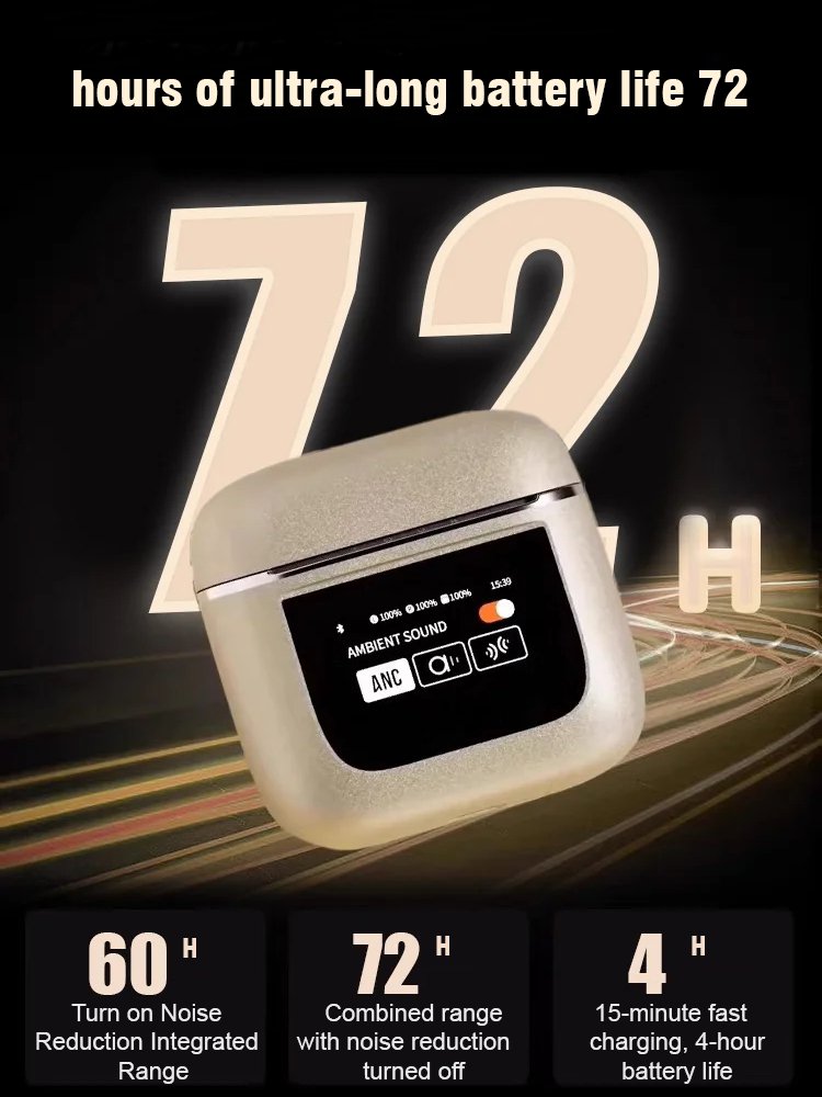 Full intelligent color screen  Bluetooth headset