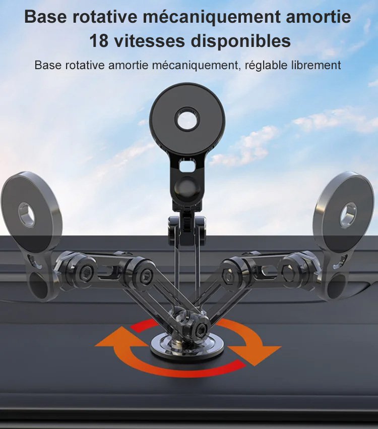 Support de téléphone portable pour voiture et lit