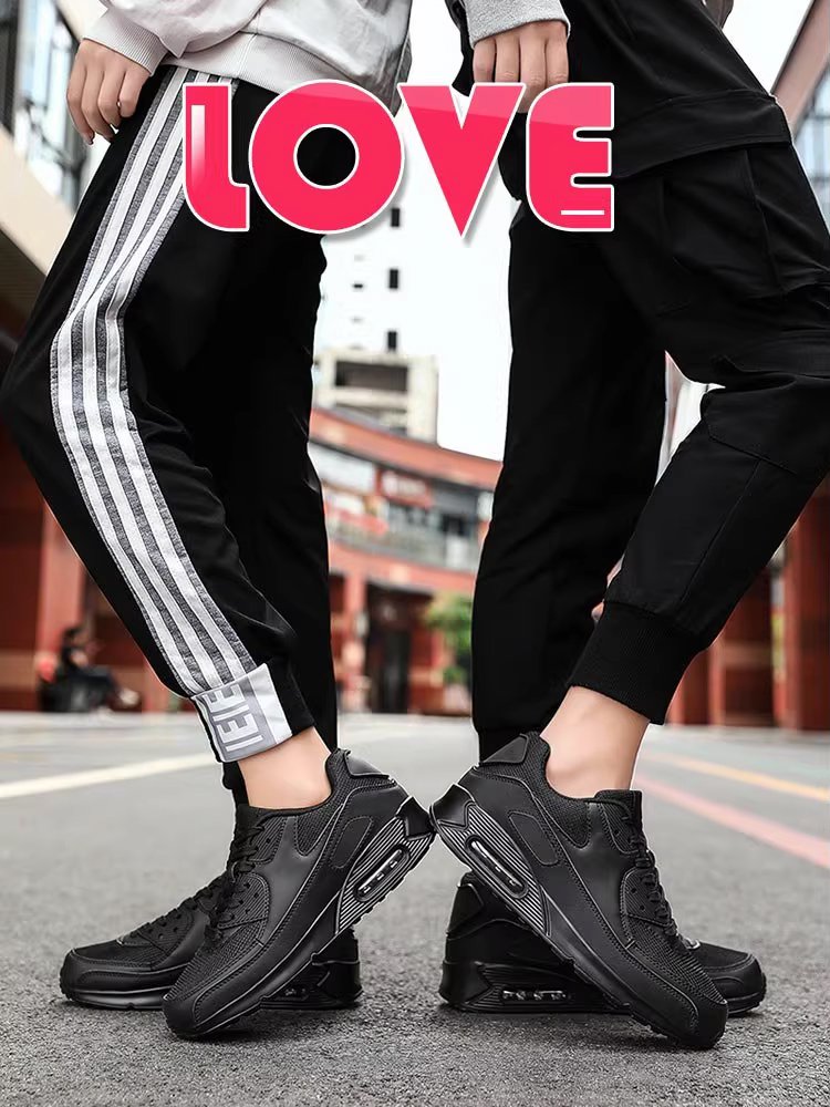  [남녀 공용] 메쉬 복고풍 에어 쿠션 신발  