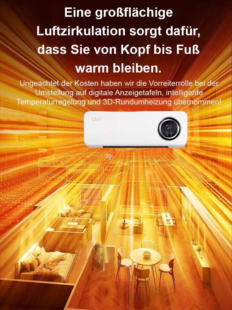 Mobiler Mini-Klimaanlagen-Heizer ohne Bohren für Zuhause