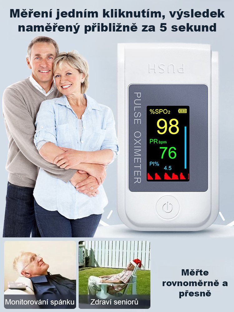 JS-Německý oxymetr Medisana