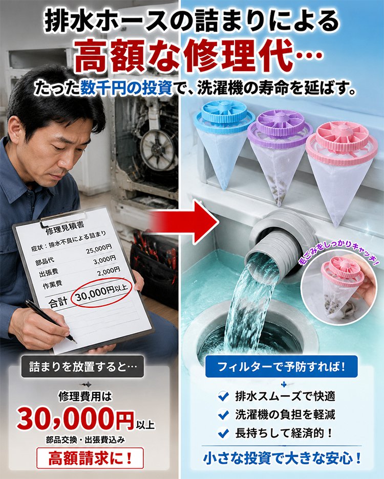 洗濯機用糸くずフィルター - detail 28