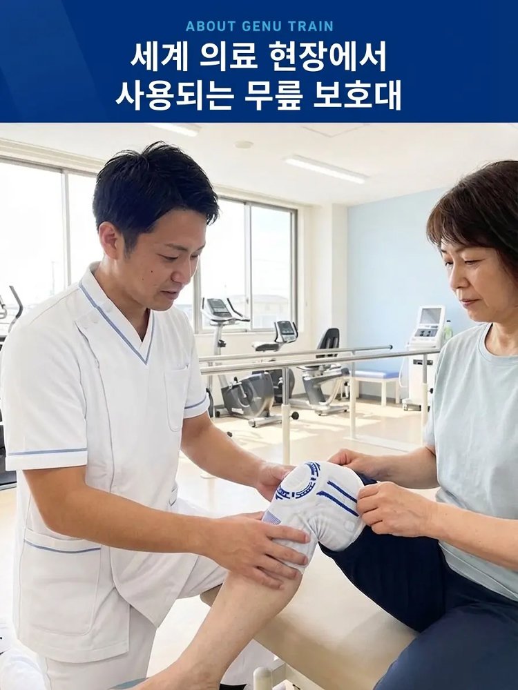 무릎 피로와 통증 완화 회복용 편안한 무릎 밴드