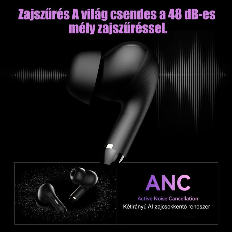 Új érintőképernyős Bluetooth fülhallgató