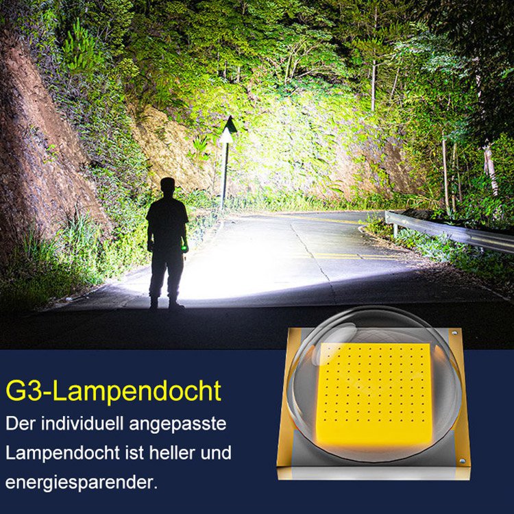 Taschenlampe mit hoher Helligkeit