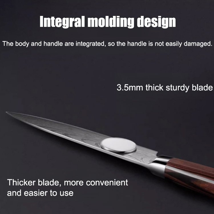 Damascus Chef's Santoku Knife