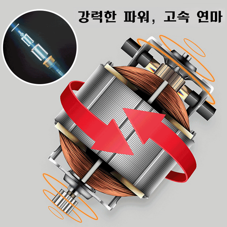 【고효율 연마】가정용 다기능 전동식 분쇄기