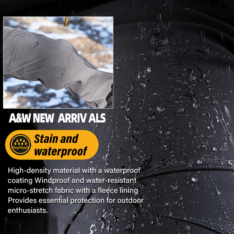 Fleece tactical pants