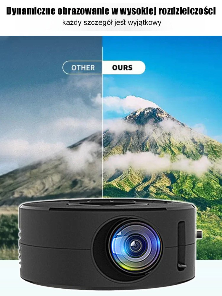 Inteligentny projektor przenośny