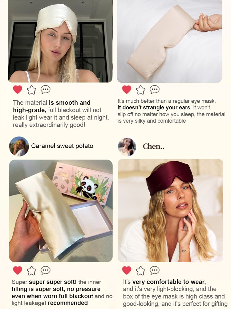 Dual Sensation Cool & Warm Full-Coverage Space Capsule Sleep Mask