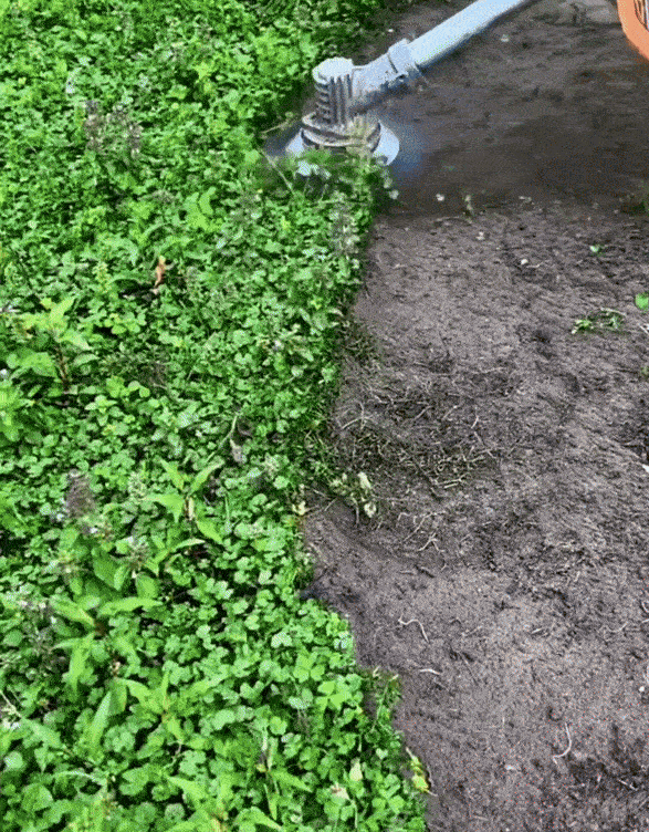 【すべての除草機に適合】スチール製除草ホイール刈り取り機ヘッド✨️隙間の雑草を除去するために設計されています