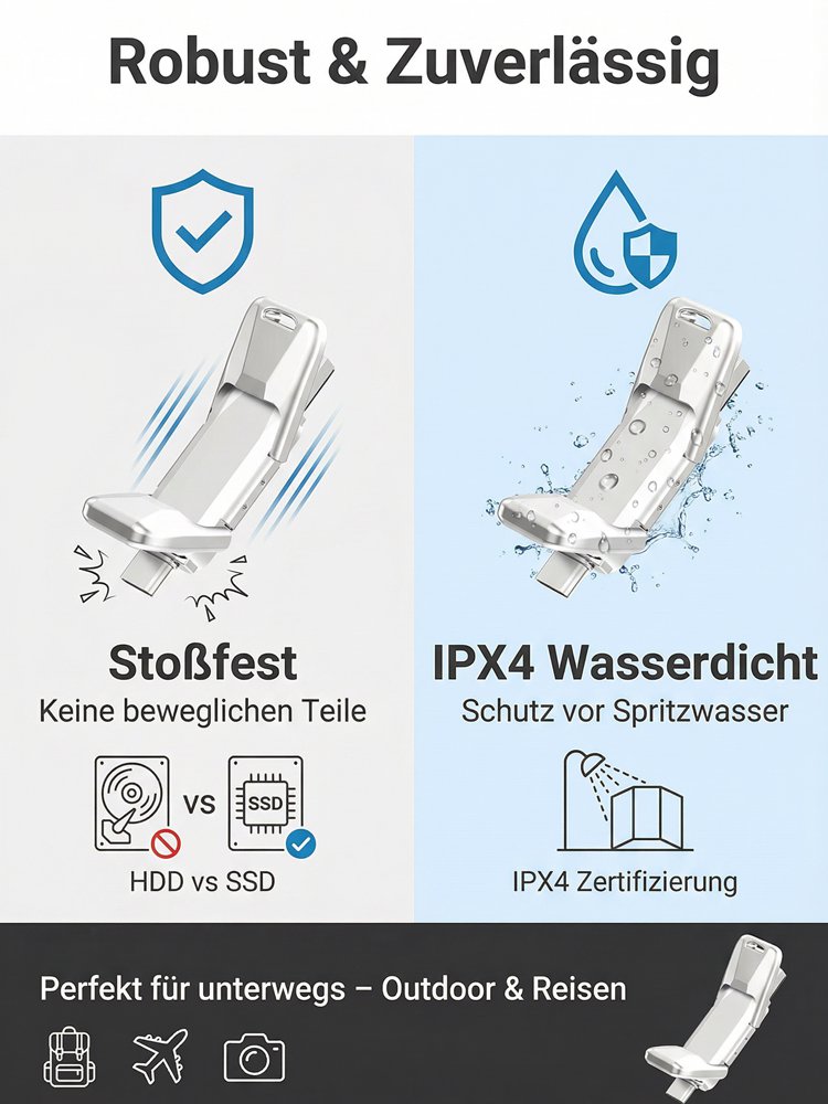 Für nur den Preis einer Currywurst erhältst du massiv Speicherplatz✨