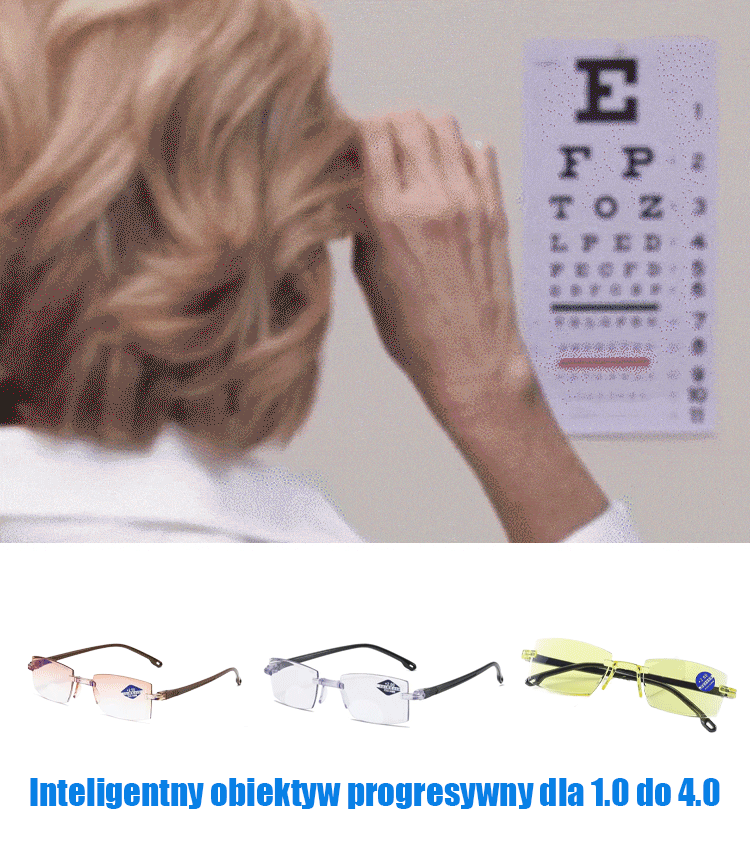 Okulary do czytania chroniące przed niebieskim światłem