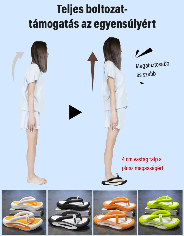 Divatos páros papucs