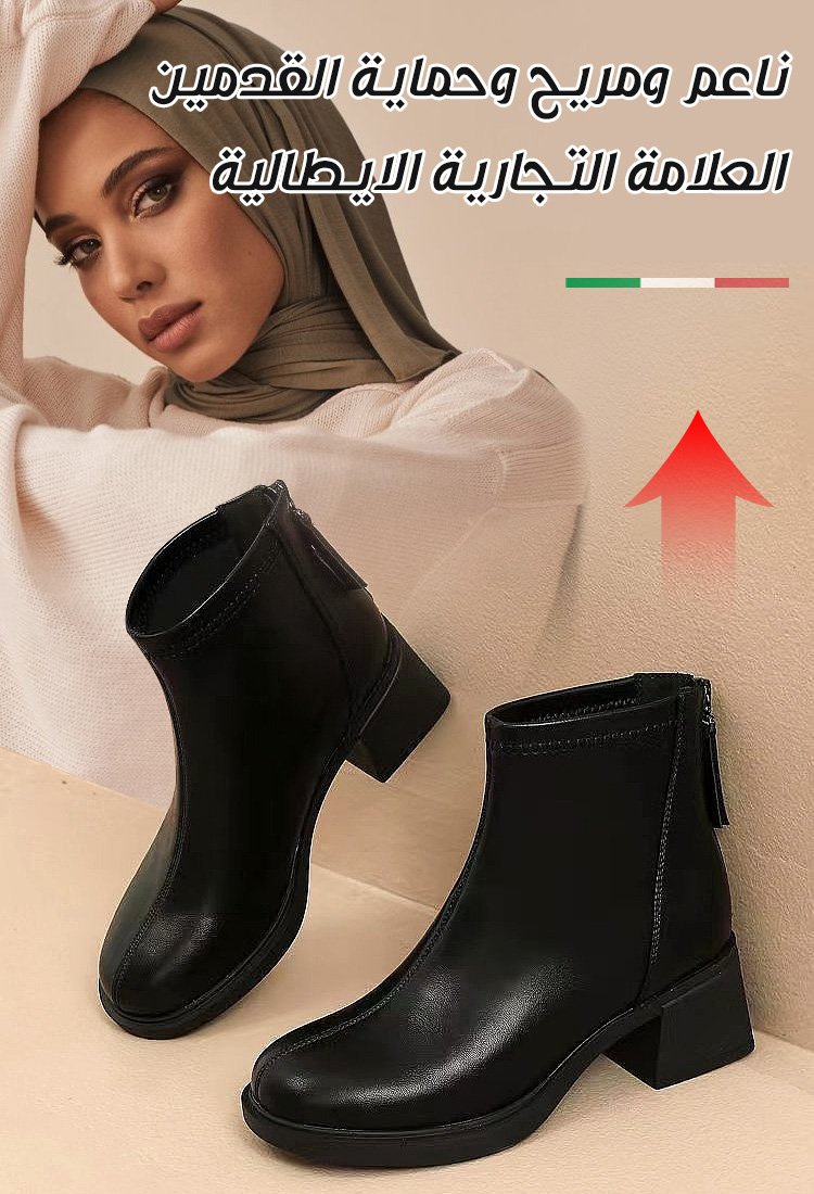  حذاء عصري أنيق نسائي إيطالي عالي الكعب