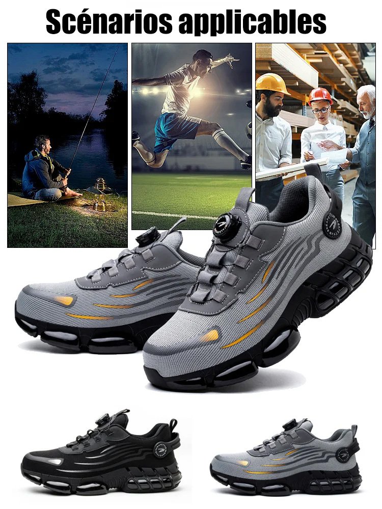 chaussures de sécurité antichoc et antiperforation