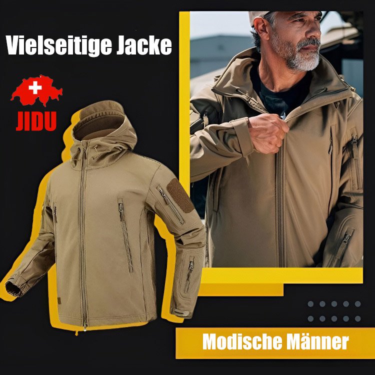 Winddichte und wärmende Jacke