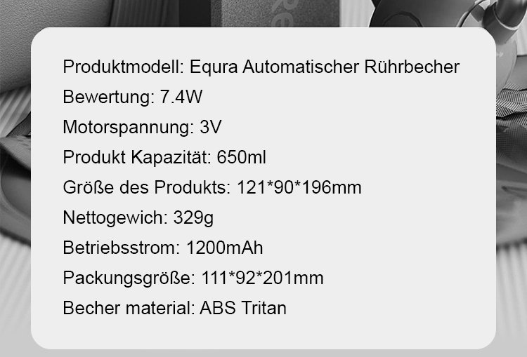 Shake Becher für Reisen und Outdoor Aktivitäten