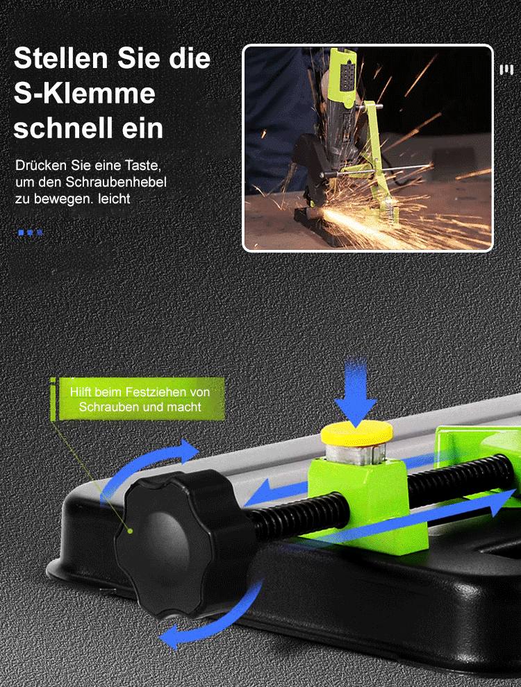Universal-Multifunktions-Winkelschleiferhalterung