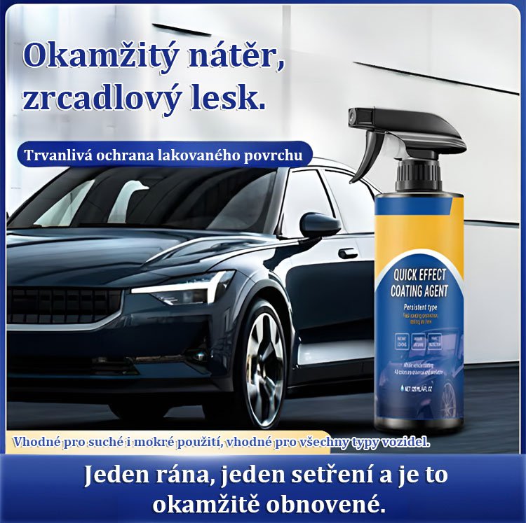 【5% sleva na poslední den】 Car Rapid Coating Spray