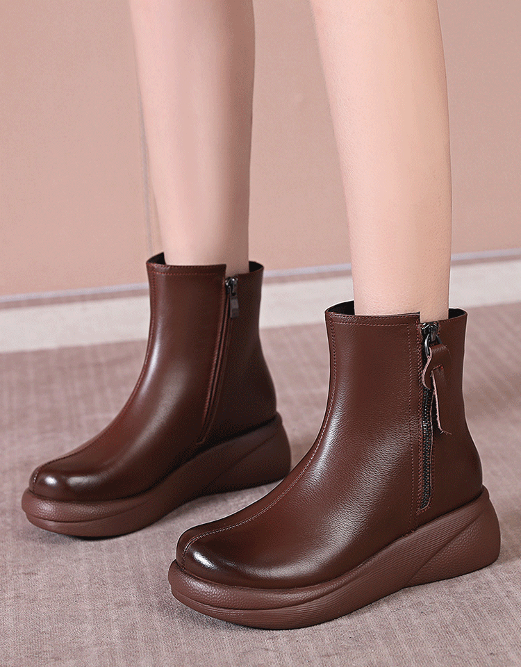 復古英倫風短靴