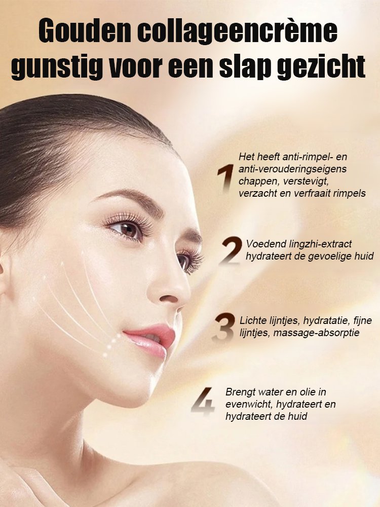 Gouden Collageen Verjongende Crème